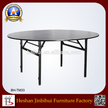 PVC table PVC edge banquet round table