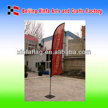 welcome church feather flags