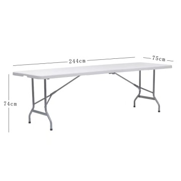 Outdoor Furniture Folding Table HDPE Plastic