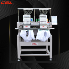 Automatic CBL 12 Needles Double Heads Computerized Embroidery Machine for Caps, Hats, and T-Shirts