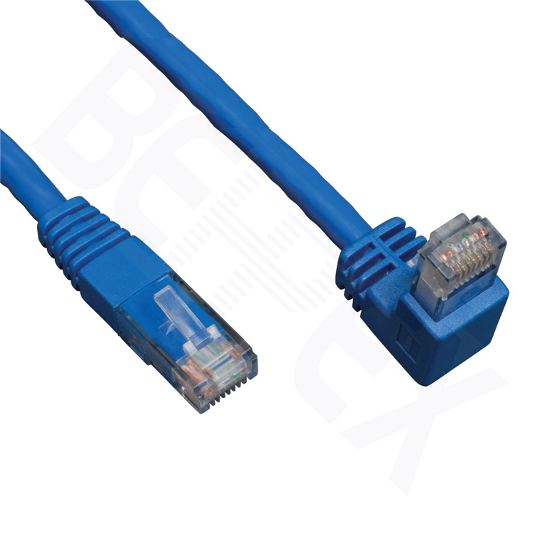 UTP/FTP/STP Cat5 Cat6 Cat7 Right/Left Angle Angled RJ45 Network Cable