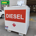 Double wall 1000L steel bunded diesel fuel tank