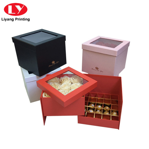 Fancy Custom Luxury Chocolate Cardboard Gift Packing Box