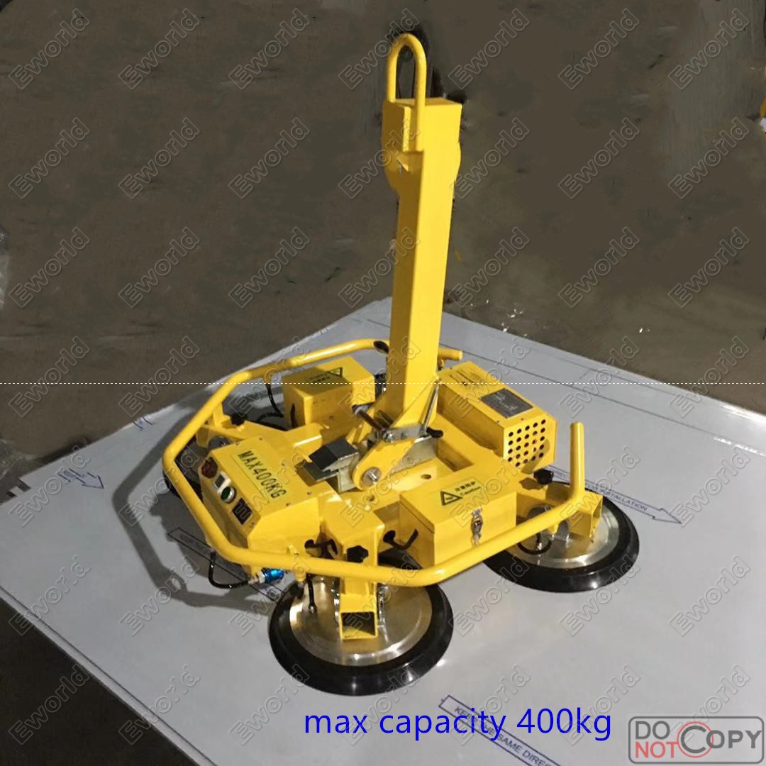 800 KG Vacuum Paver Glass Panel Lifter Vacuum Lifter for Glass Electricity Battery Outdoor Glass Vacuum Installation Lifter