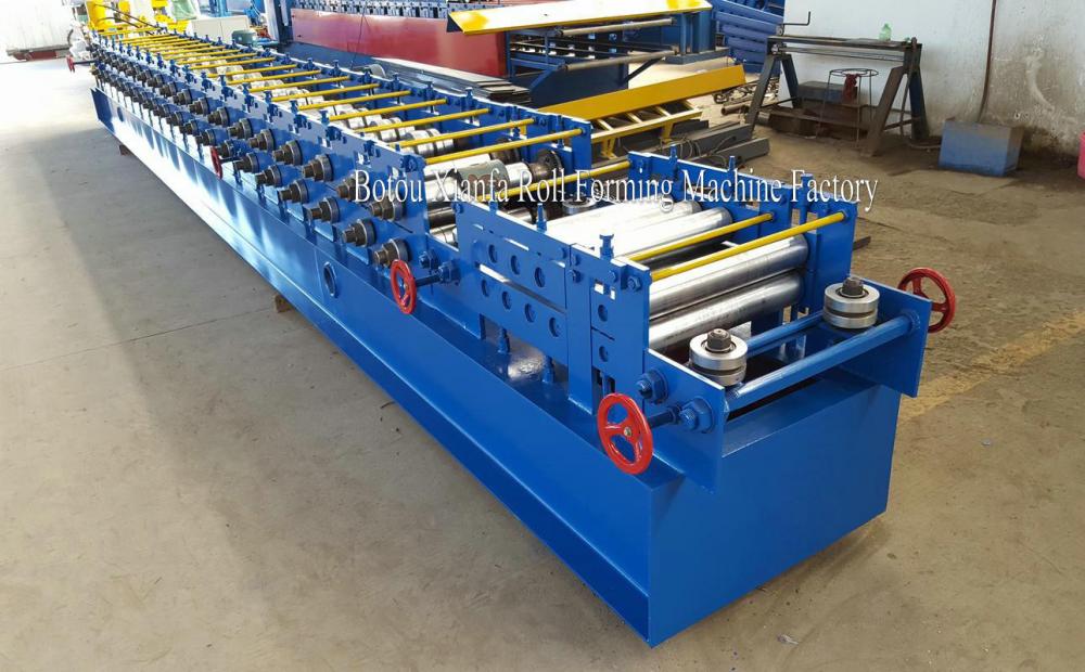 construction machinery steel door frame making machine