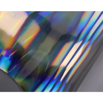 Holographic Silver Vinyl Wrap for Cars - Chrome Vinyl Stickers & Decals