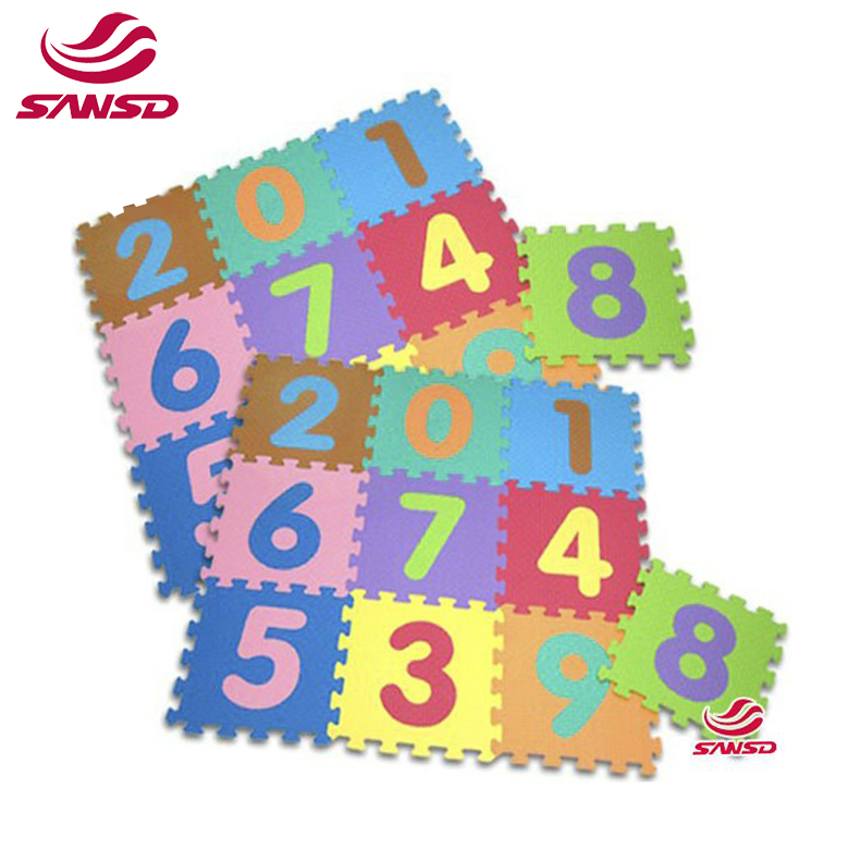 Taekwondo mats Interlocking EVA Alphabet puzzle floor mat