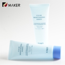 Popular LDPE Soft Plastic Cosmetic Hand Cream Packaging Tubes