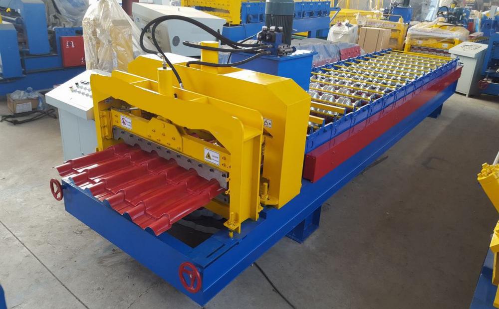 Corrugated Steel Roofing Cold Form Roll Machine