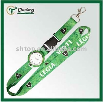 Lanyard with Digital Clock