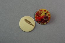 Offset Printed Badge, Organizational Badge (GZHY-YS-050)