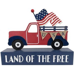 Patriotisch decor American Flag Truck Box Sign