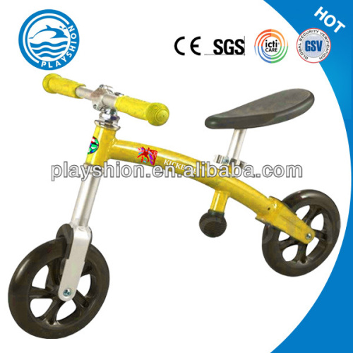 PLAYSHION KIDS BIKE TOYS 12 INCH FOR BOYS&GIRLS YELLOW