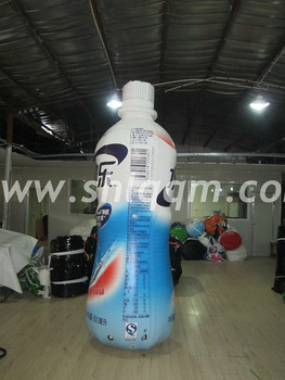 Advertising use big inflatable bottle for sale
