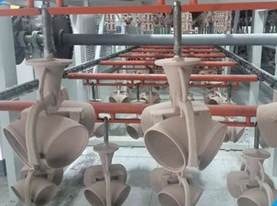 Dongsheng Casting Rod Suspension Mold Shell Drying System with Ce