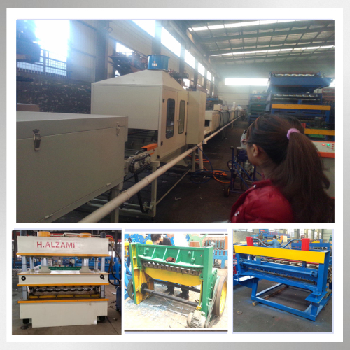 Colored stone coated roofing sheet roll forming machine manufacturers