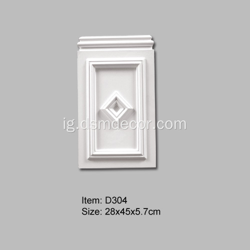 Kasị ere PU Fluted Pilaster Kọlụm