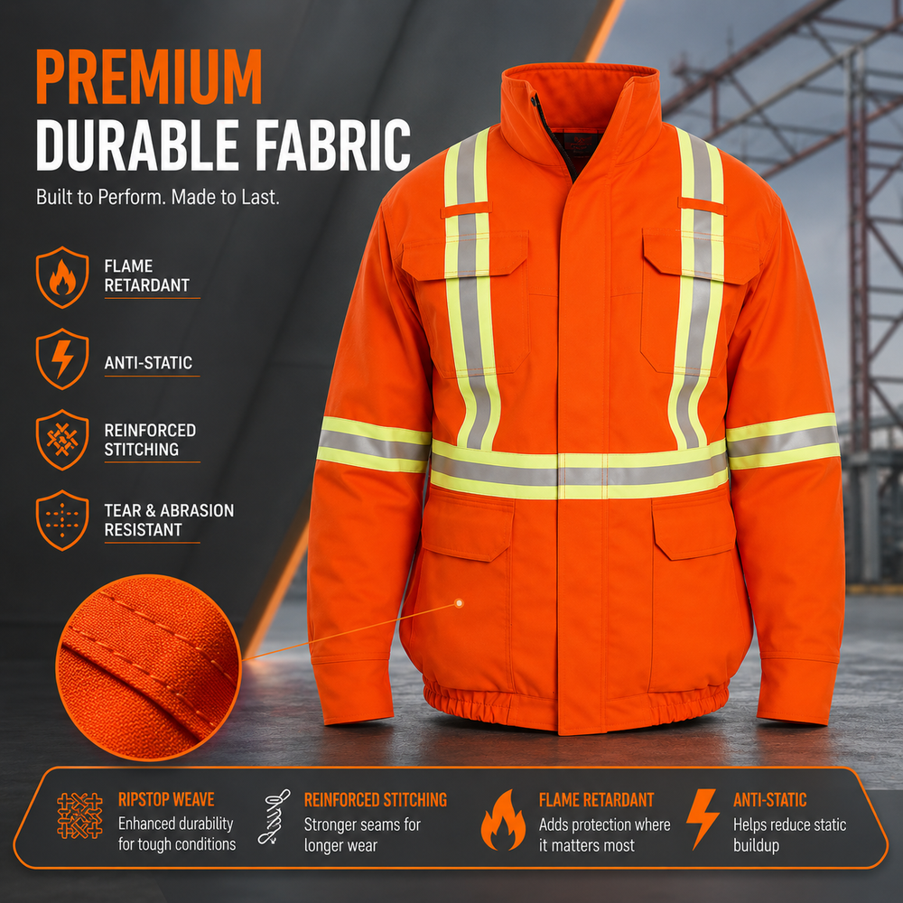 Светоотражающая униформа защитной куртки высокой видимости High Visibility Reflective Safety Jacket Uniform