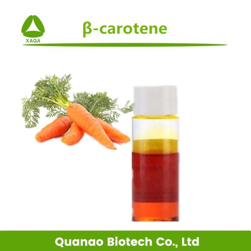 Suplemento de saúde cor de cor beta-caroteno óleo 10% -30%