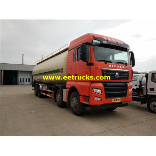 SINOTRUK 36m3 Pneumatic Dry Bulk Tank Trucks