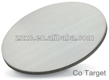 sputtering cobalt target High purity Cobalt target 99.99%