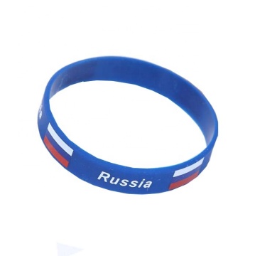 Custom Design Slap Size Silicone Bracelet on Wristbands