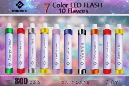 Disposable Electronic Cigarette Pen with LED Light Flash