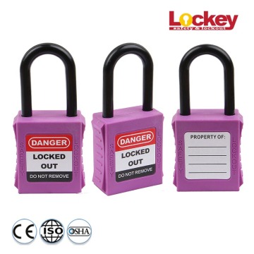 Isolasi Shackle Safety ABS Plastic Gembok