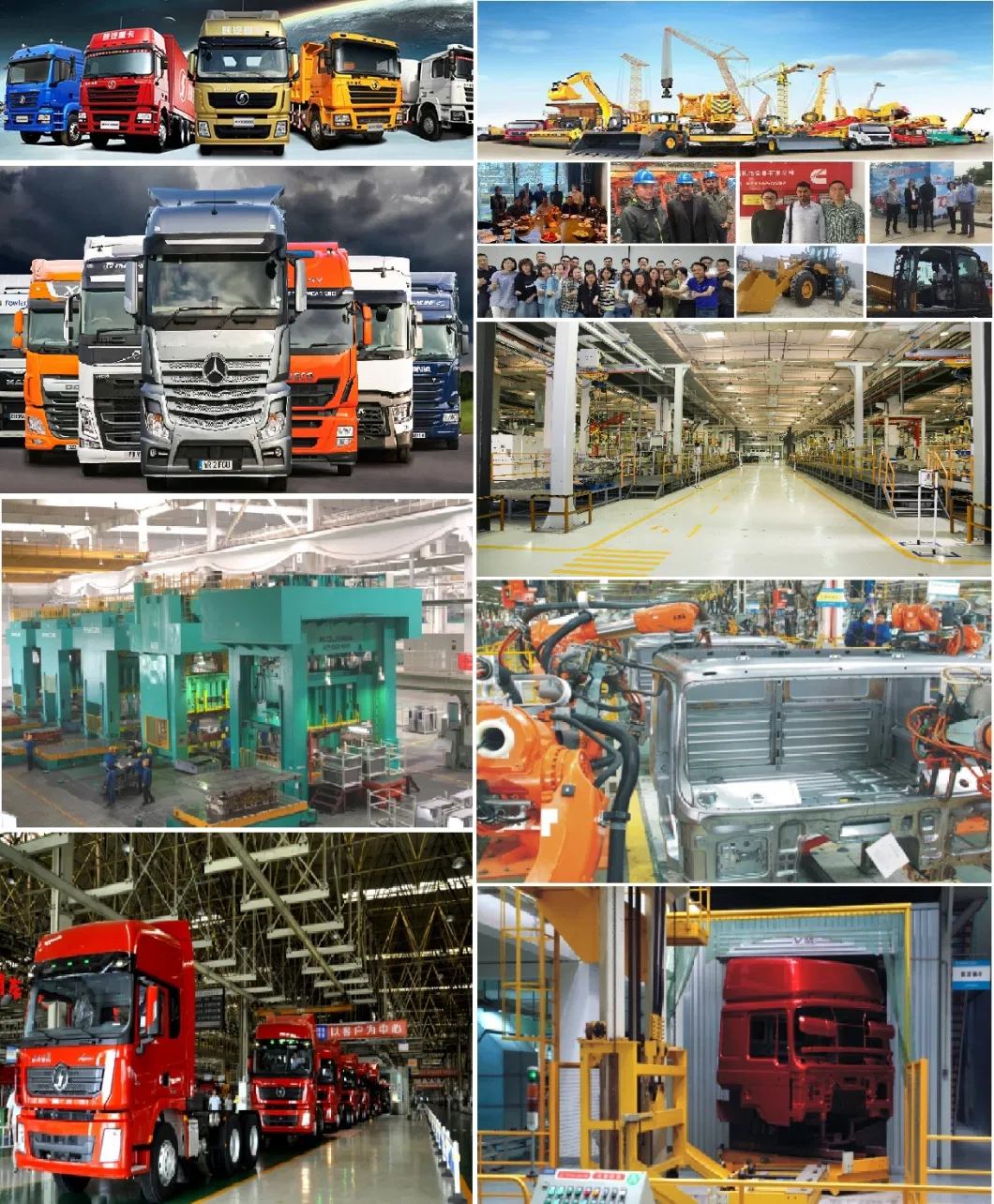 60 80 90 Ton Shacman Tongli Dump Hoist Trucks Site Dumpers Truck for Mining