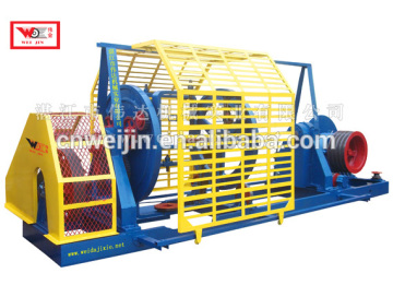 Plastic/PP rope twisting machine rope production line