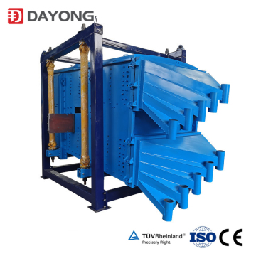 Potash Feldspar Vibrate Sifting Separator Mica Powder Granules Square Gyratory Sifter