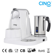 L/M Capsule Coffee Machine With Milk Frother