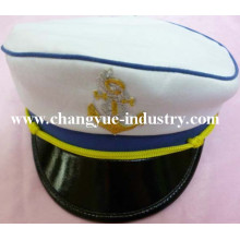 Capitão de mar marinheiro da Marinha Marinha Hat Cap remadores