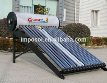 vacuum solar horse unpressure solar water heater