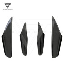 Carbon Fiber Front Bumper Canard for Subaru Impreza 8 WRC GDB 2004-2005