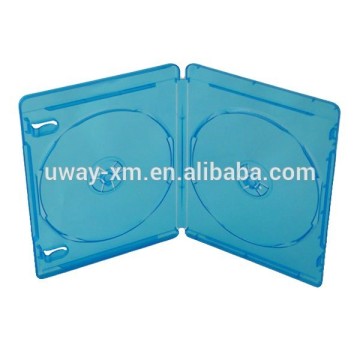 5mm double BLUE RAY case/5mm blue ray case for 2 discs