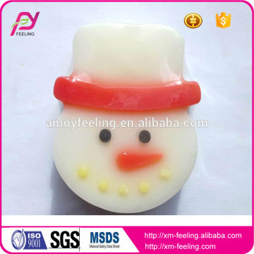 Snowman handmade soap is gift soap for Chiristmas