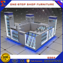 Good luck 2017 phone accessory kiosk phone business kiosk for mall