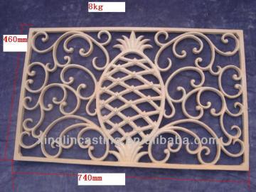 art doormats of cast iron