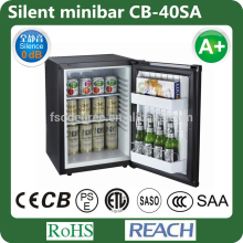 CB-40SA minibar with Erp A+ (12 degree),silent mini bar with Erp A+, Erp A+ silent mini fridge