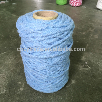 manufacturer recycle twisted string cotton yarn