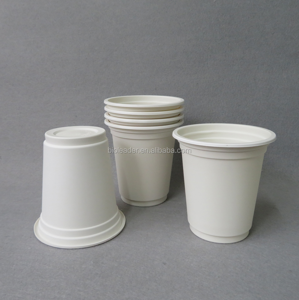 100% Biodegradable Eco-Friendly Biodegradable Cornstarch CPLA Cups