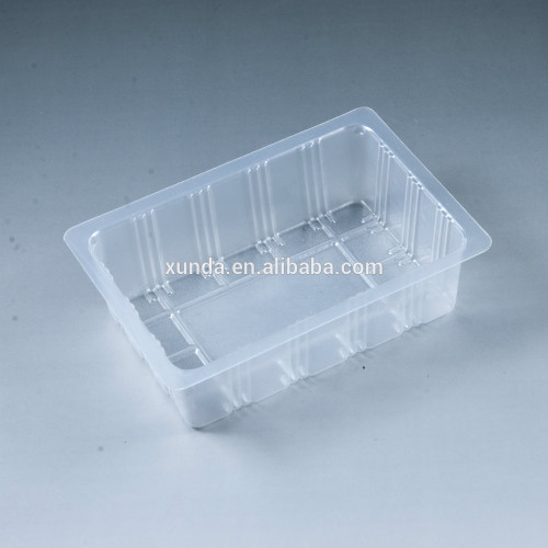 Plastic food packing box for tofu