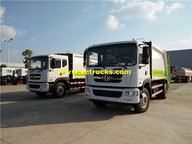 180HP 12m3 Compression Rubbish Trucks