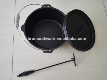 outer door camping cauldron/cauldron pot for family use