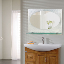 Decor Dresser Mirror With Glass Shelf