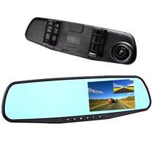 Rearview Mirror Car DVR with 2.8 LCD Screen and TF Card