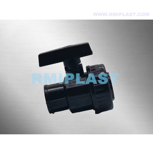 Single Union PVC Ball Valve femelle X femelle