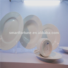 Super White Ceramic PlateRound Shape Plate Hotel PlatesWhite Cups