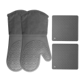 Custom BPA Free Silicone Silicone Ugn Mittens